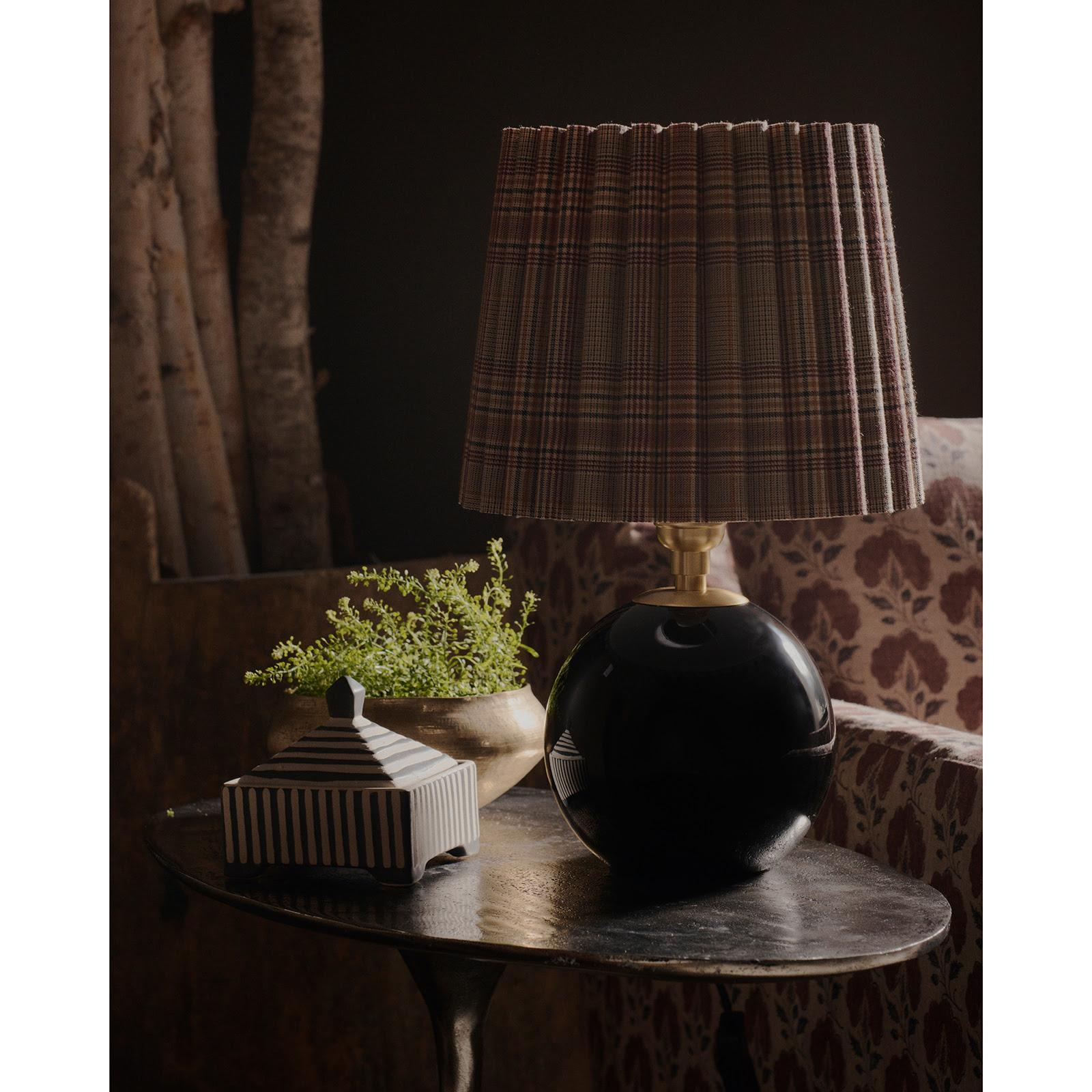 Giorgio Black Glass Mini Lamp | Regina Andrew Detroit